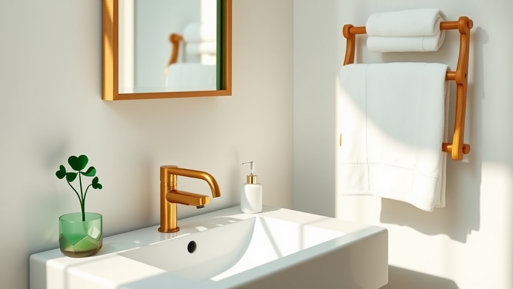 minimalist st patrick s day decor