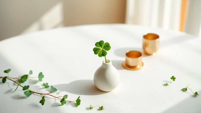 minimalist st patrick s day decor