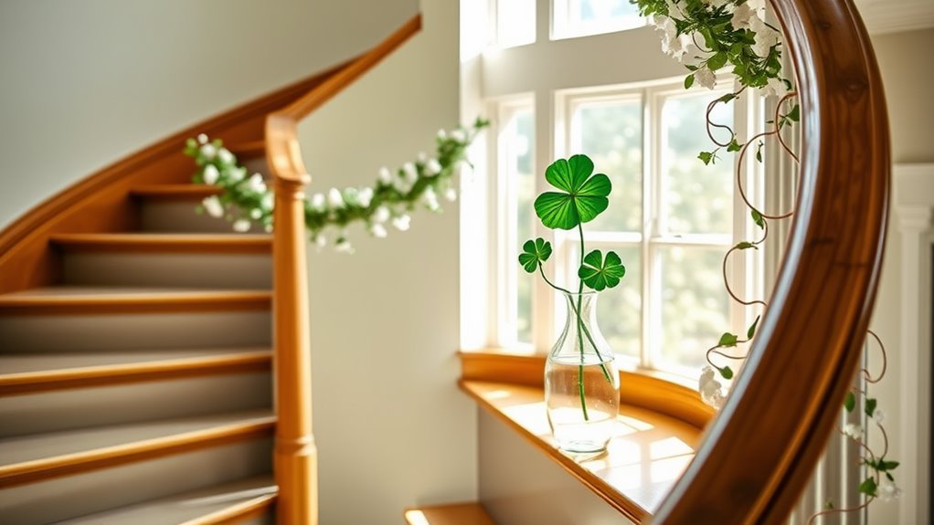 minimalist st patrick s decor