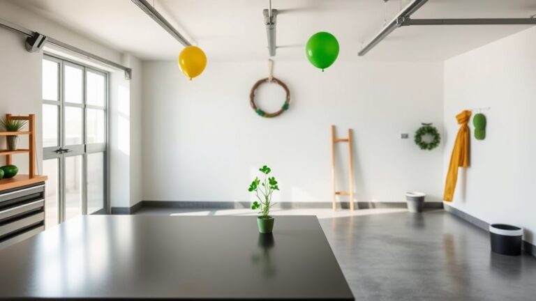 minimalist st patrick s decor