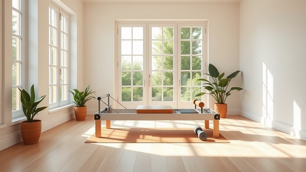 minimalist summer home gym