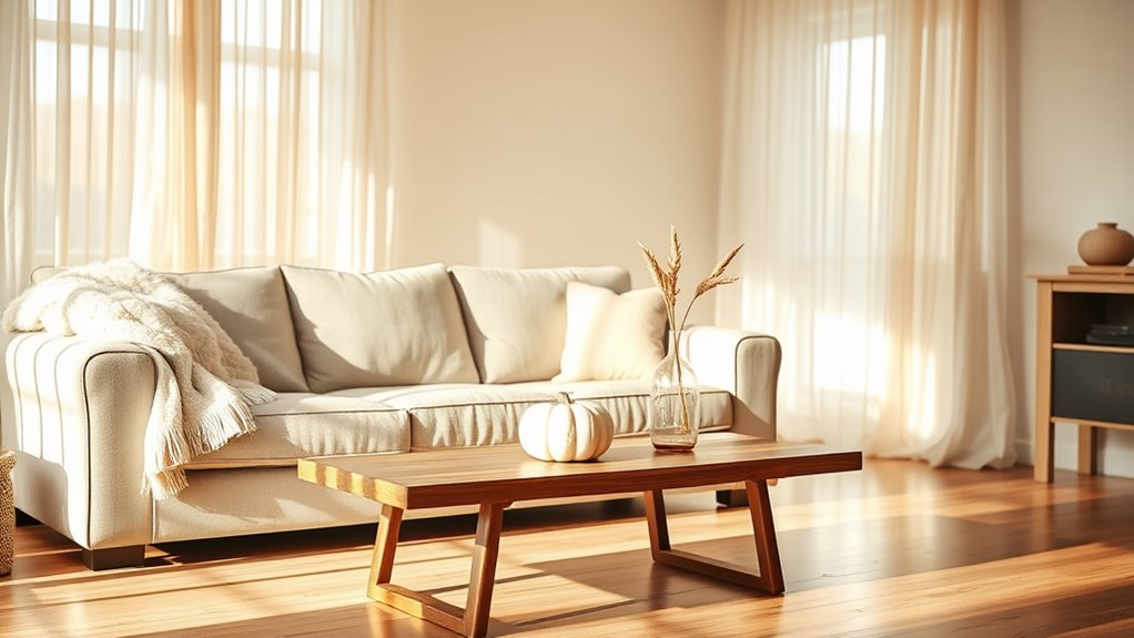 minimalist thanksgiving living room ideas
