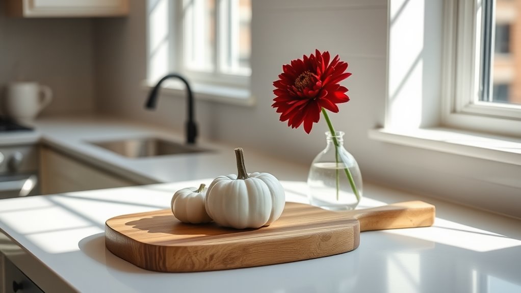minimalist thanksgiving pantry decor