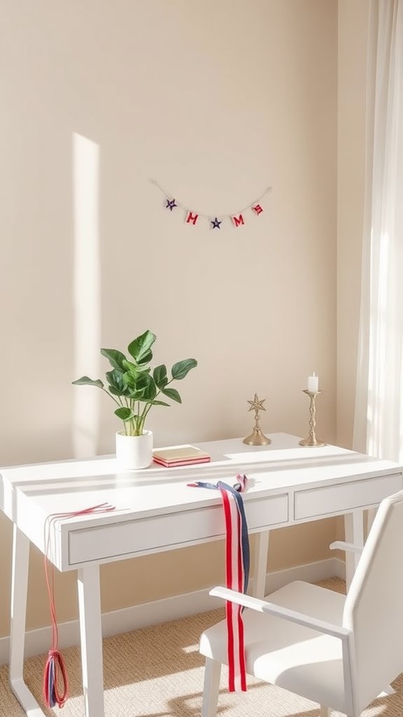 neutral festive backdrop selection
