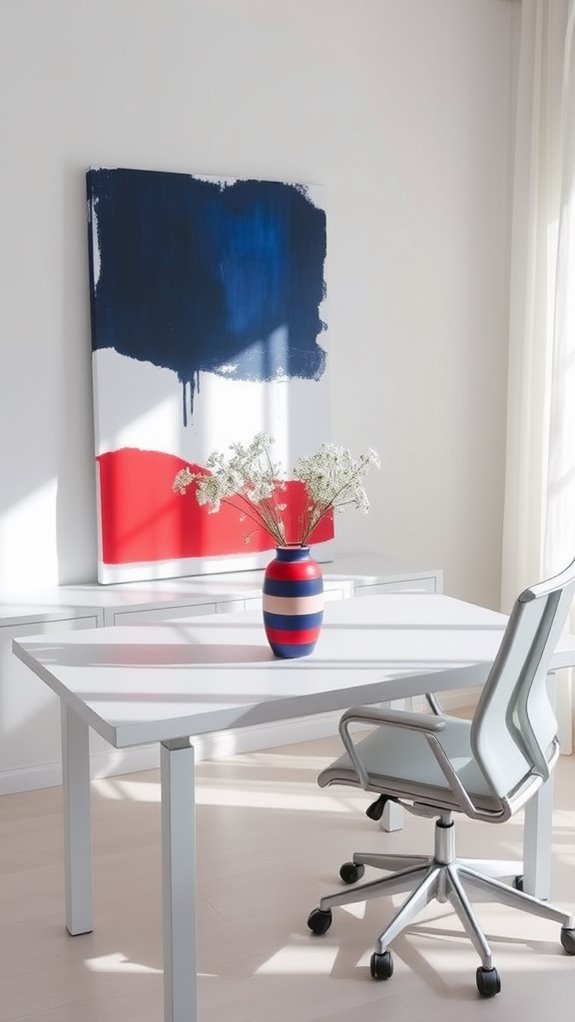 patriotic artwork with clean lines