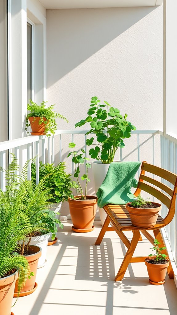 potted plants enhance spaces