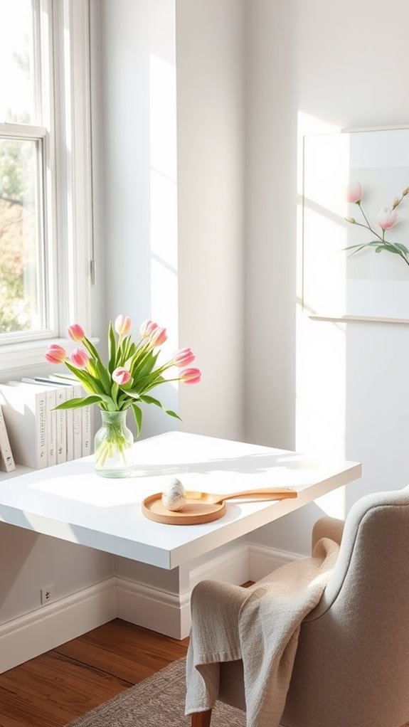 seasonal decorative touches added