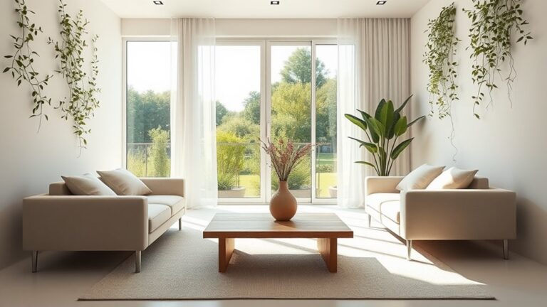 seasonal minimalist sunroom decor