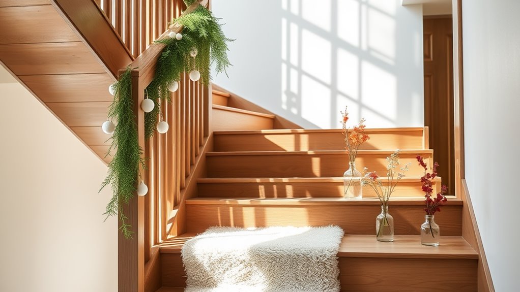seasonal staircase decor ideas