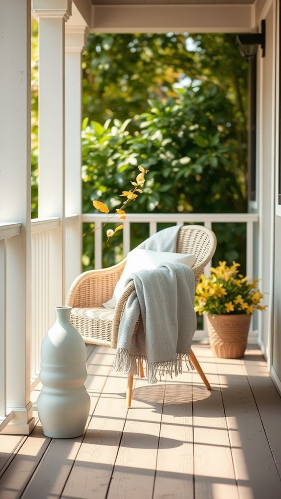 select soothing neutral tones
