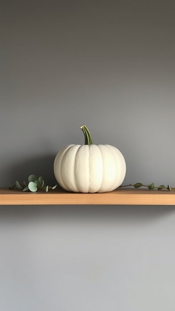 simple autumn decor style