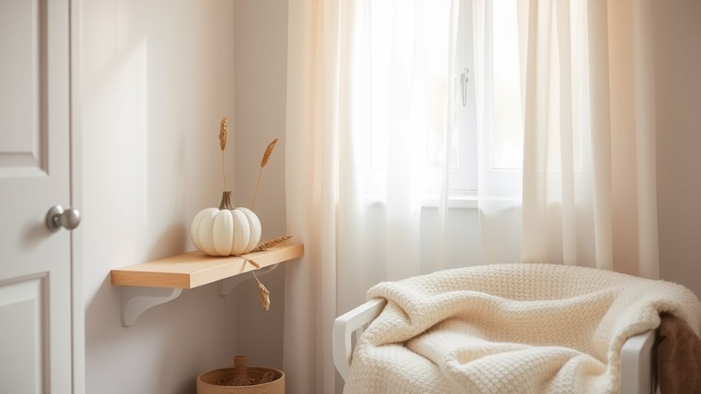 simple autumn pumpkin decor