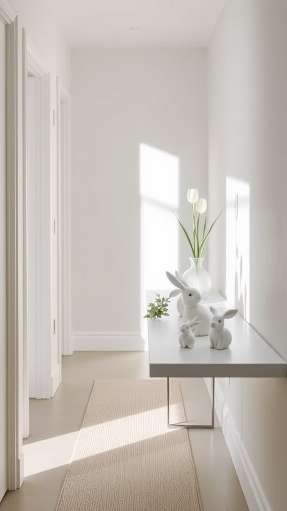 simple bunny decor elements