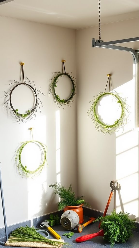 simple decorative circular arrangements