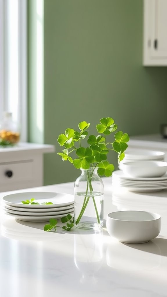 simple decorative table arrangement