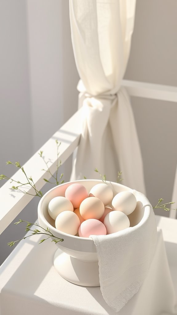 simple egg showcases design