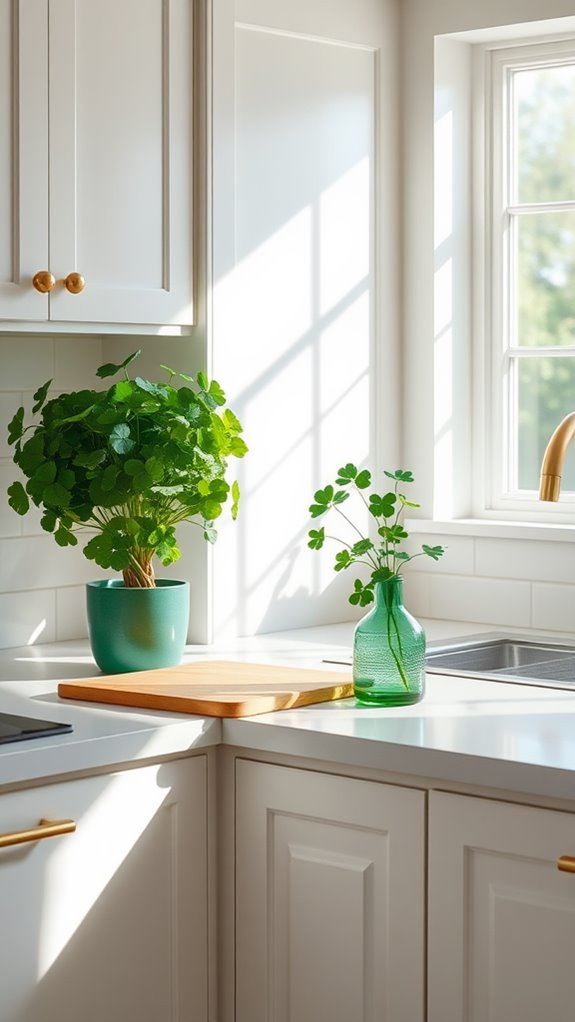 simple plants enhance spaces
