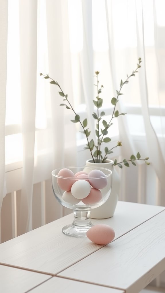 soft pastel color accents