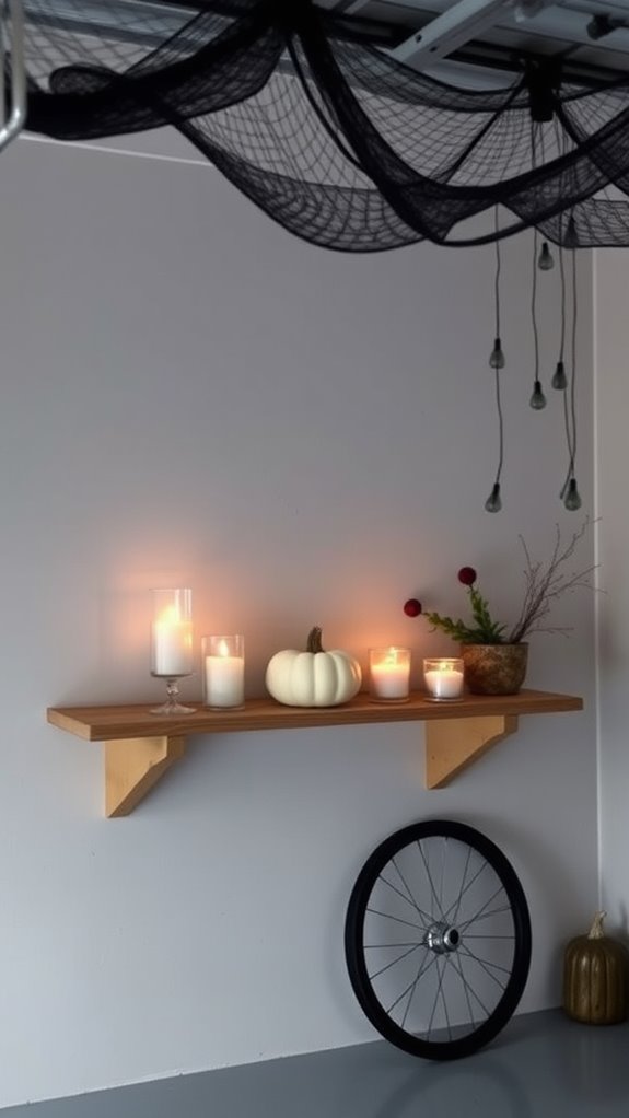 sophisticated candle display ideas