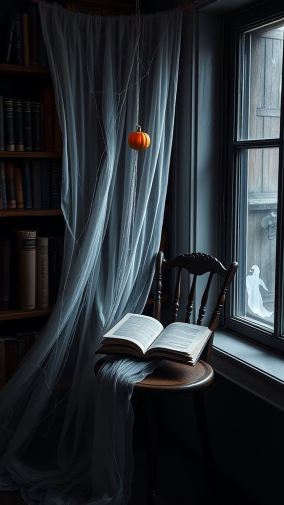 spooky reading corner design