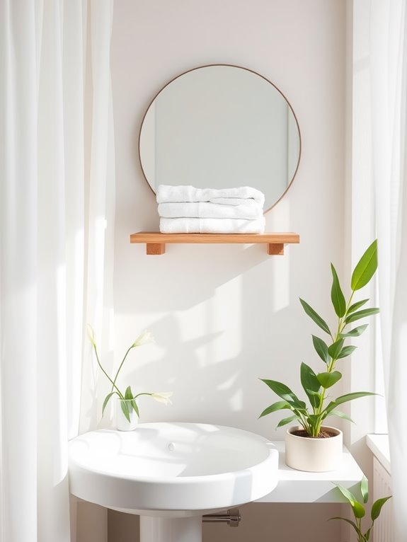 spring bathroom decor choices