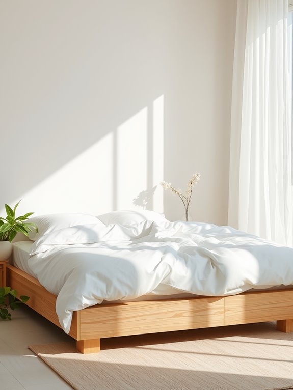 spring bedroom minimalist decor