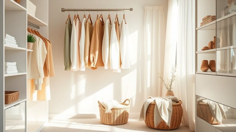 spring closet minimalist tips