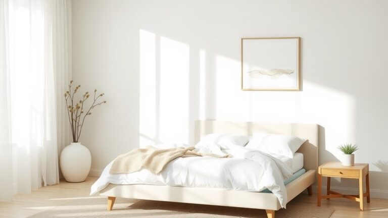 spring minimalist bedroom tips