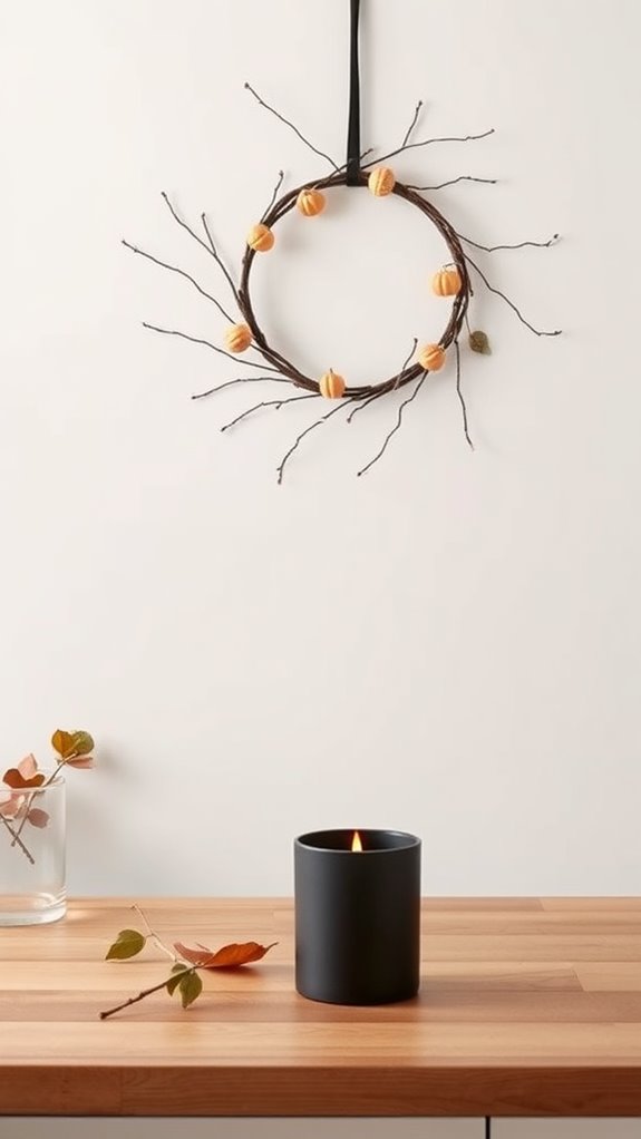 stylish decorative wreath embellishments