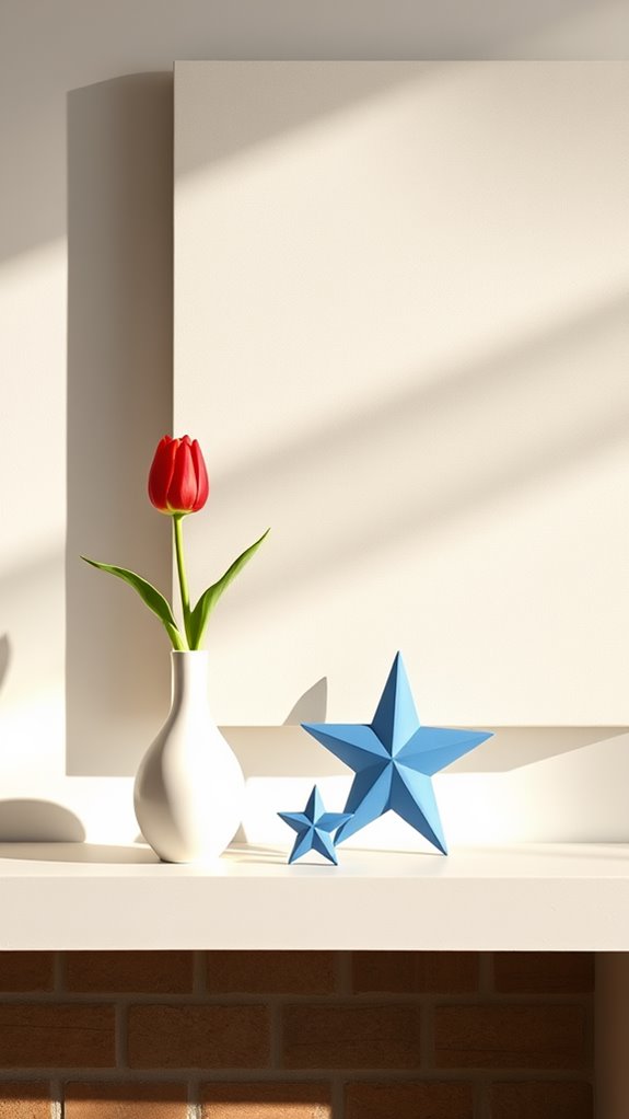 subtle patriotic art addition