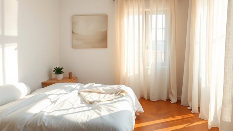 summer bedroom minimalist decor