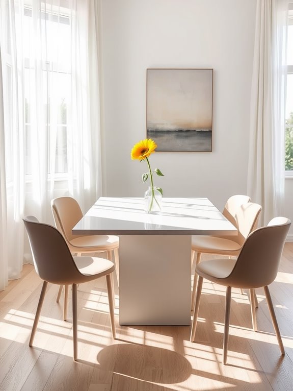 summer dining room decor