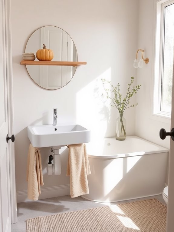 thanksgiving bathroom decor tips