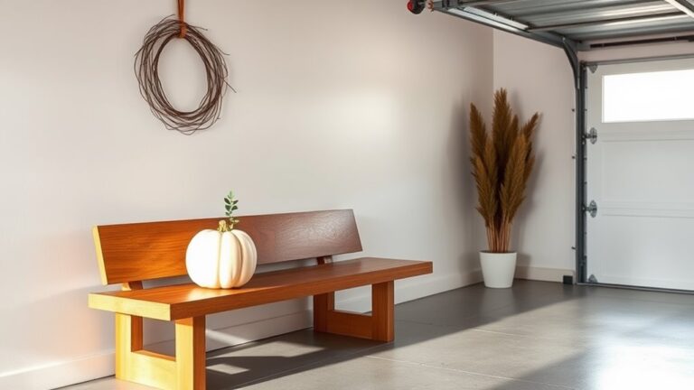 thanksgiving minimalist garage decor