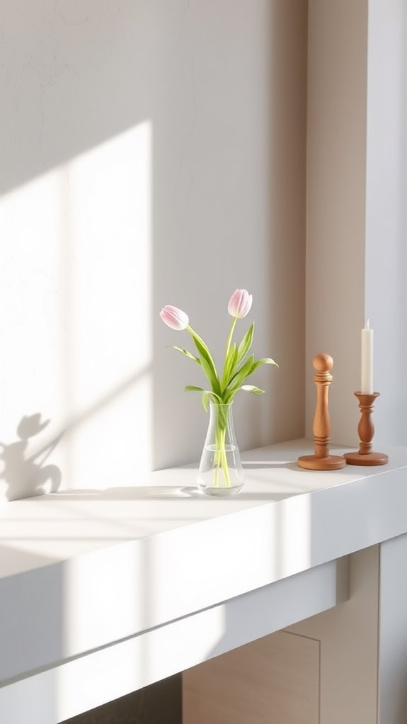 use flowers in moderation