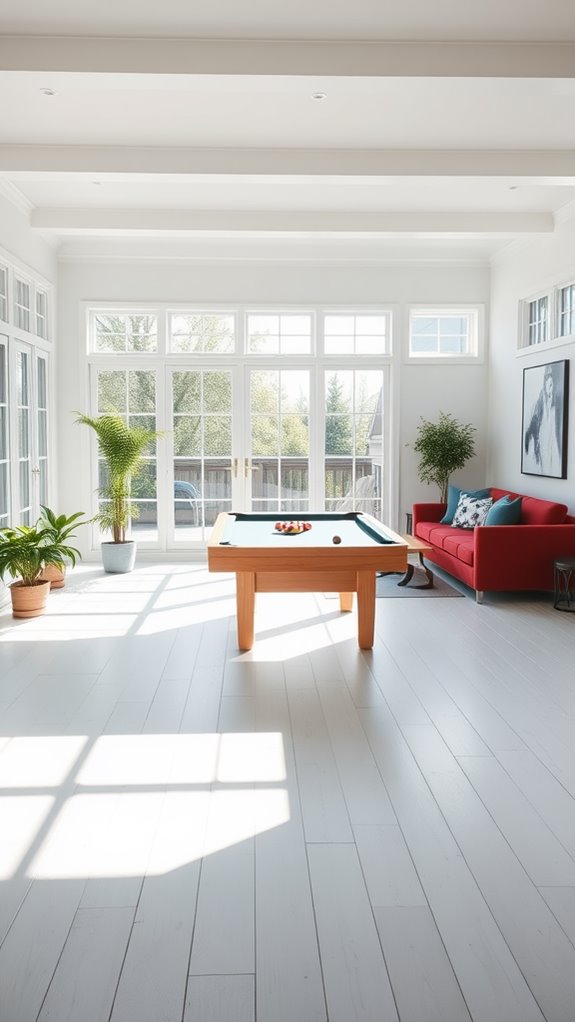 utilize daylight for ambiance