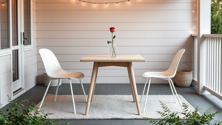 valentine s day back porch decor