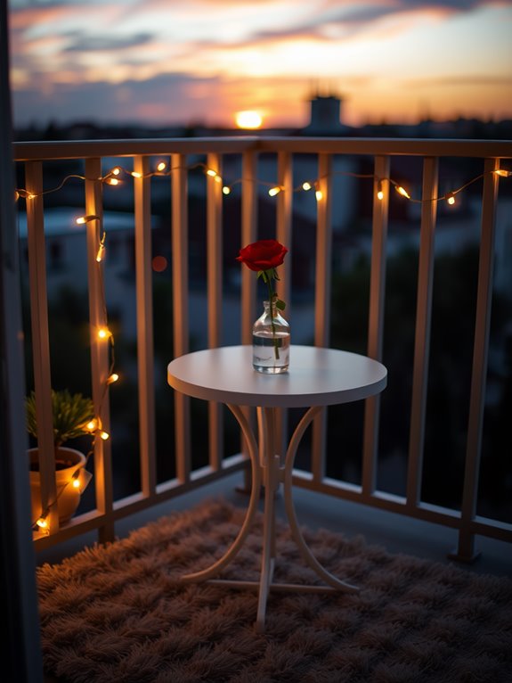 valentine s day balcony decor