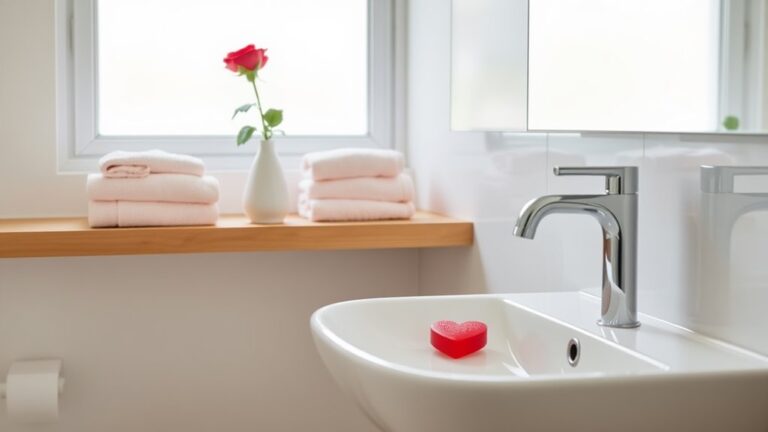 valentine s day bathroom decor