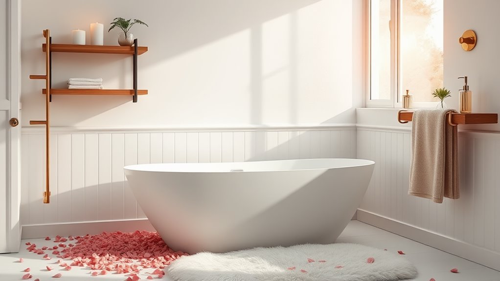 valentine s day bathroom decor ideas