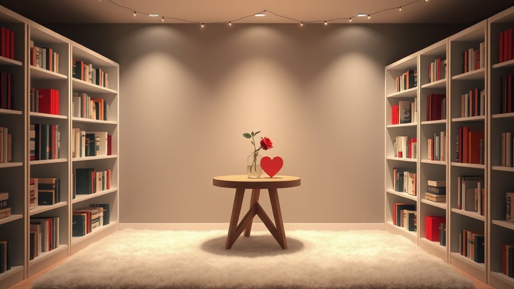 valentine s day library decor