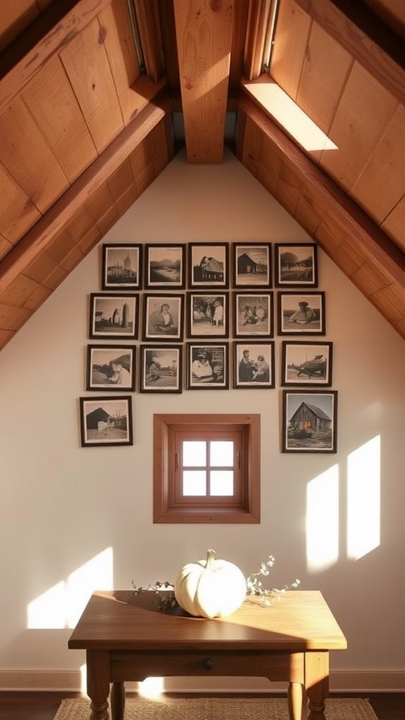 vintage postcard wall decor