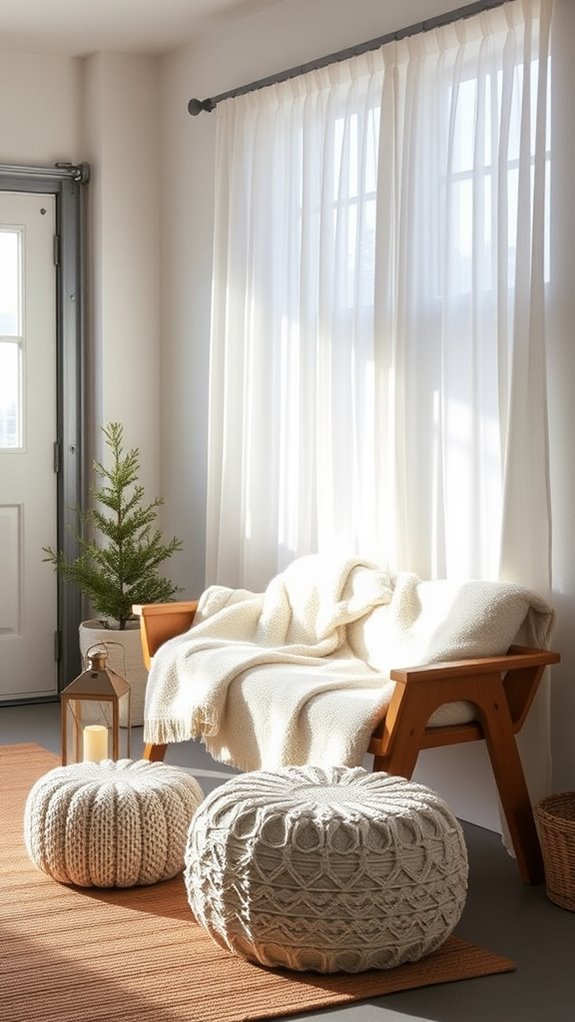 warm and inviting fabrics