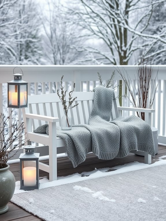 winter patio decor considerations