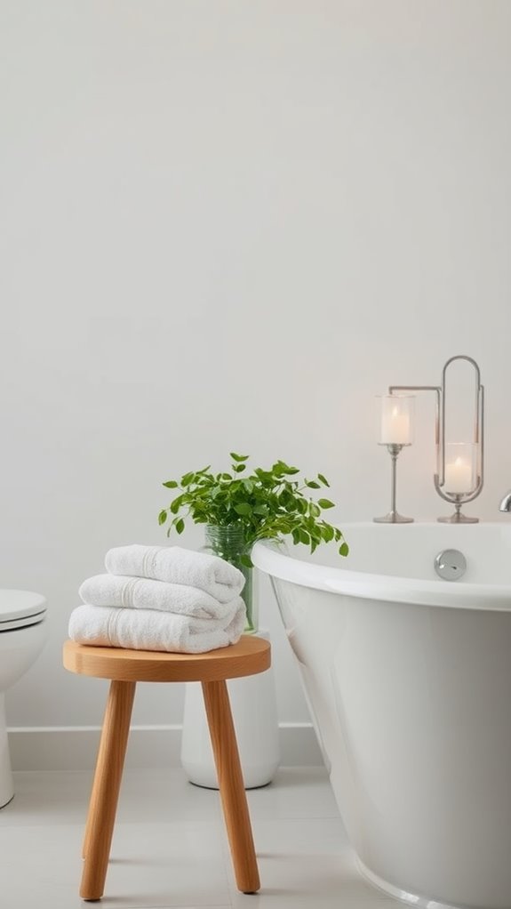 calm diy bathroom oasis