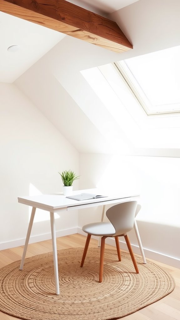 calm organized inspiring workspace
