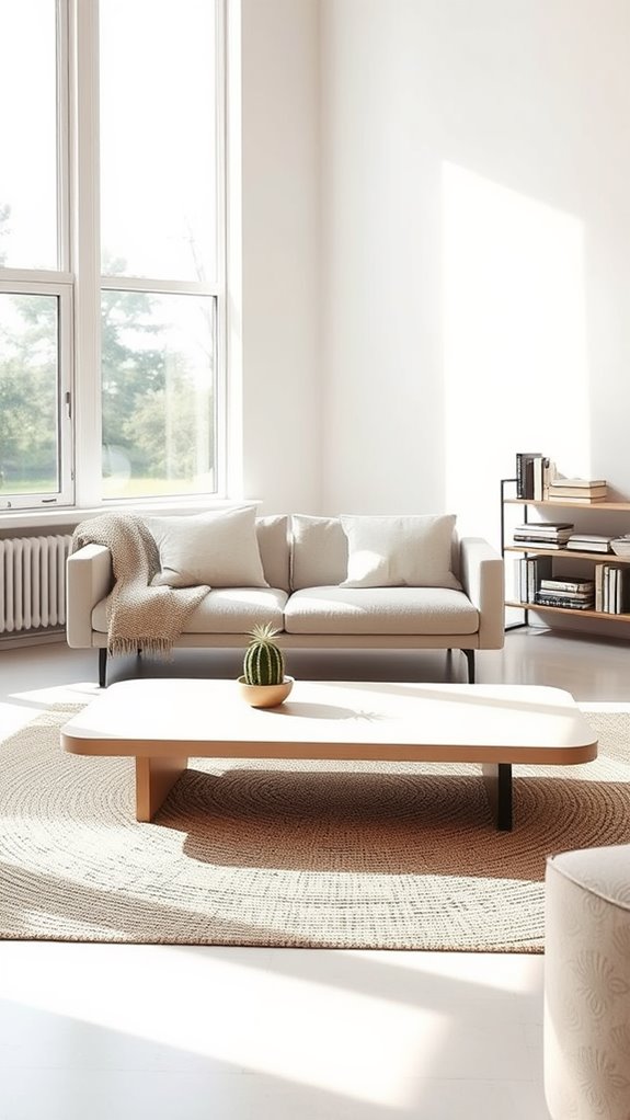 cozy living room arrangement