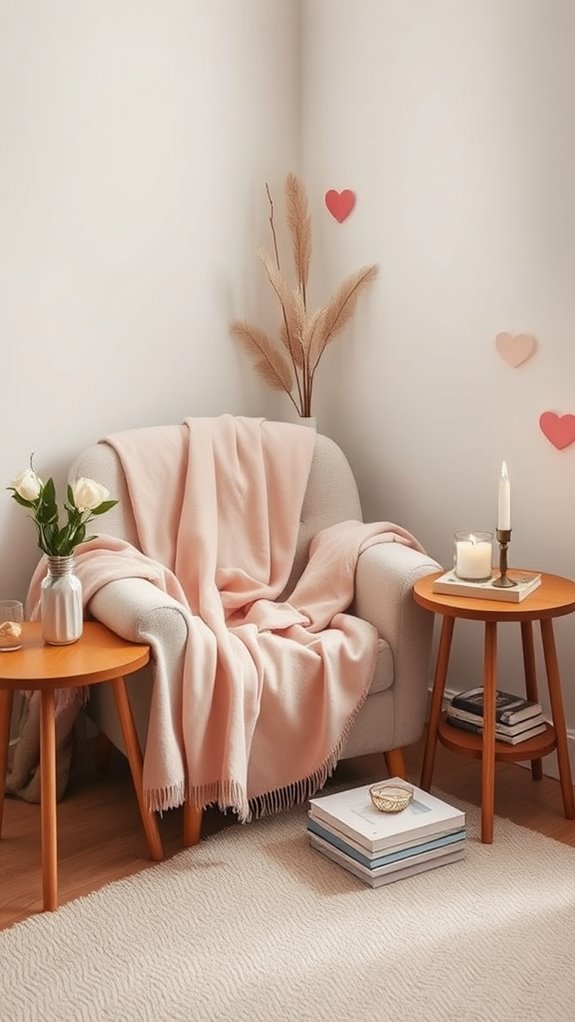 cozy reading nook design