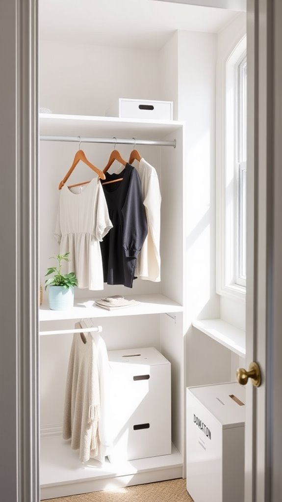 declutter and give back