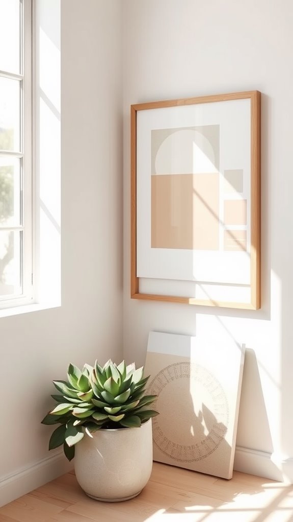 diy minimalist wall art